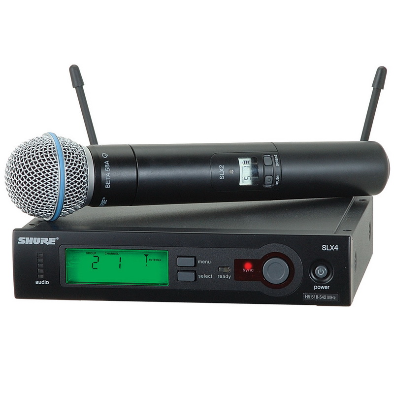 Радиомикрофон - Shure SLX24/Beta58A - фото